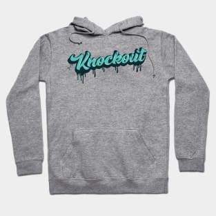 KNOCKOUT DRIP (blue) Hoodie